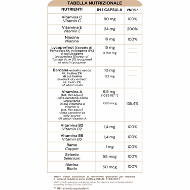 TANNING BOOSTER INTEGRATORE - 30CPS