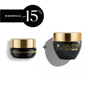 LIFT&PLUMP GOLD EYE BALM + LIFT&LIGHT GOLD FACE CREAM