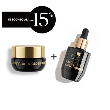 LIFT&PLUMP GOLD EYE BALM + VIT.C SERUM