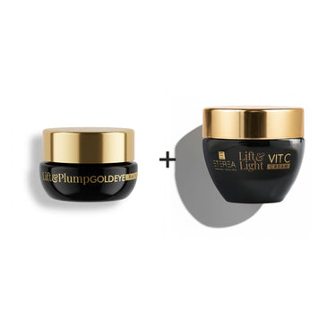 LIFT&PLUMP GOLD EYE BALM + VIT.C CREAM